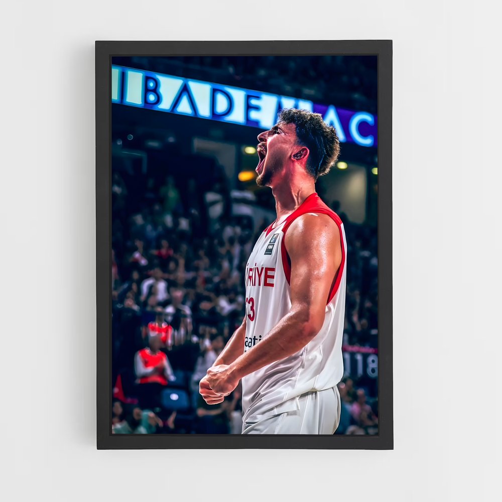 Poster Cheer Up Alperen – affiche Basketball (vue 2)